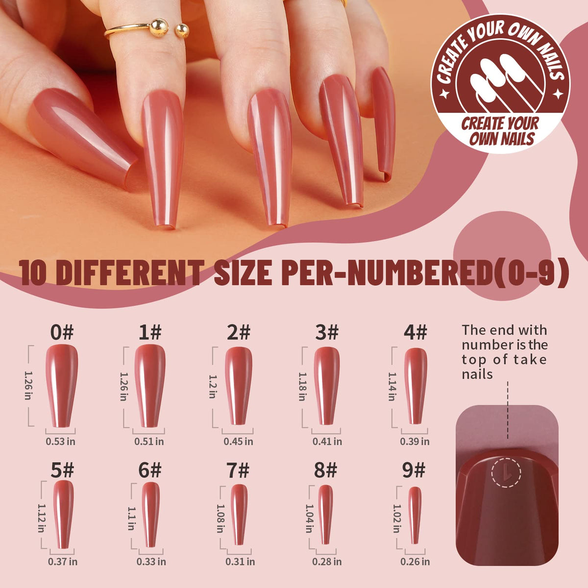 Teenitor application lifestyle photo showing press-on nails being applied for a salon look at home