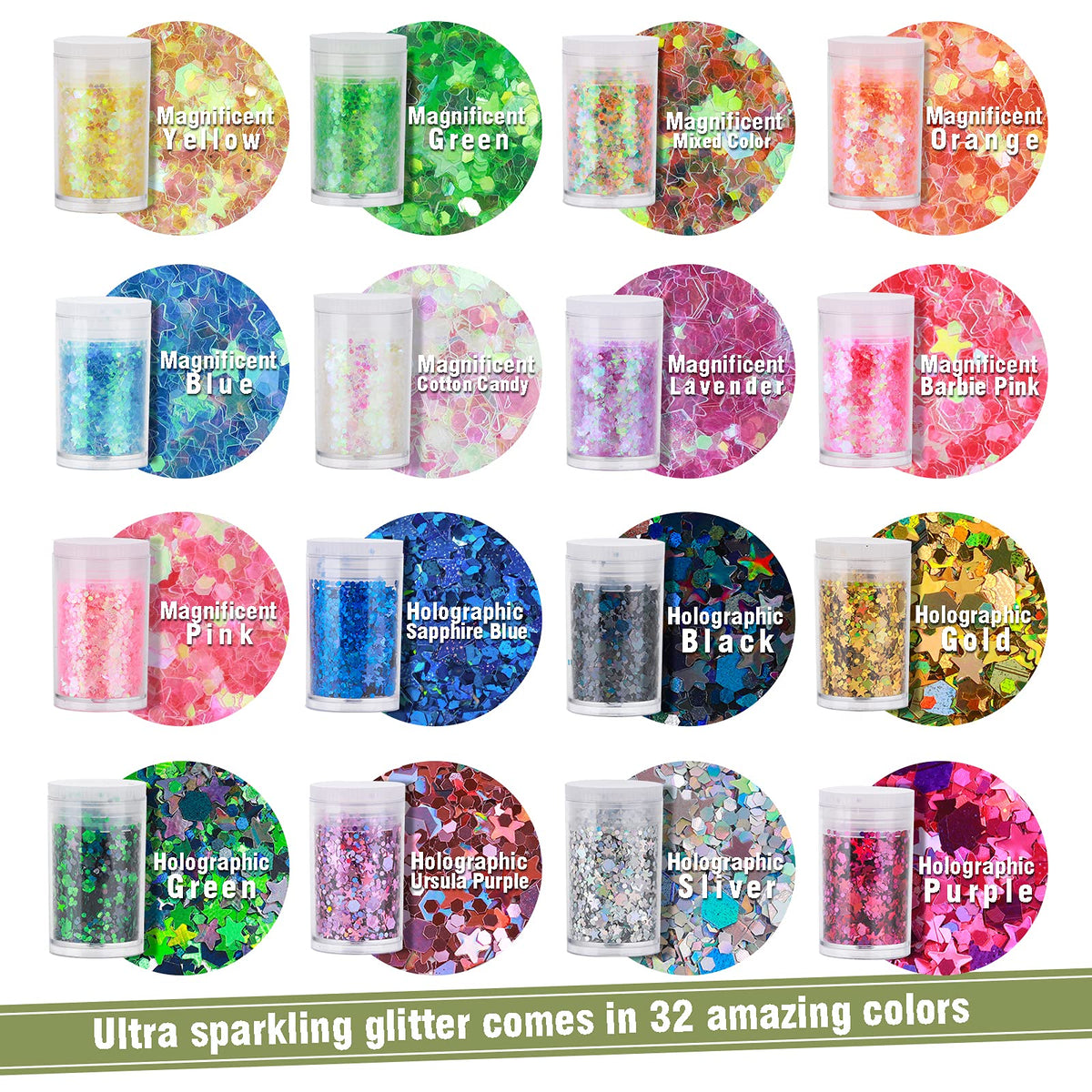 Teenitor glitter applied under eye creating festival-ready shimmer and precise adhesion