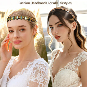 Teenitor headband in festival outfit setting showing glamour and all-day wear benefit