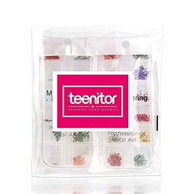 Teenitor flatlay with nails and craft tools showing kit versatility for multiple projects
