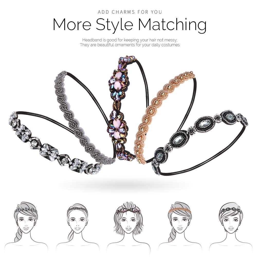 Teenitor lifestyle shot of woman wearing headband for elegant look