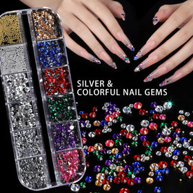 Teenitor magnetic nail stands holding tips steady for practical practice and display