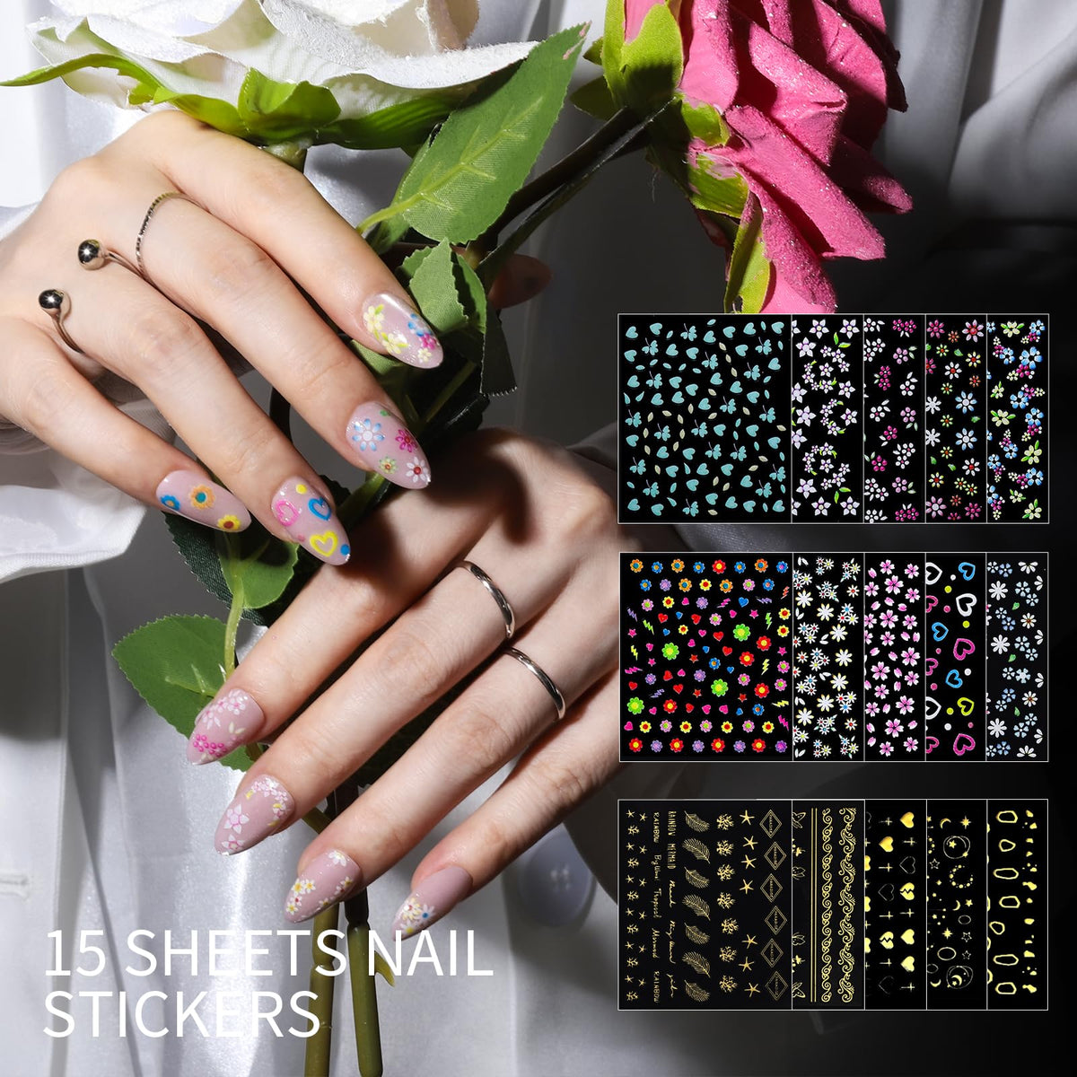 Teenitor manicure lifestyle shot showing finished nails and styling inspiration