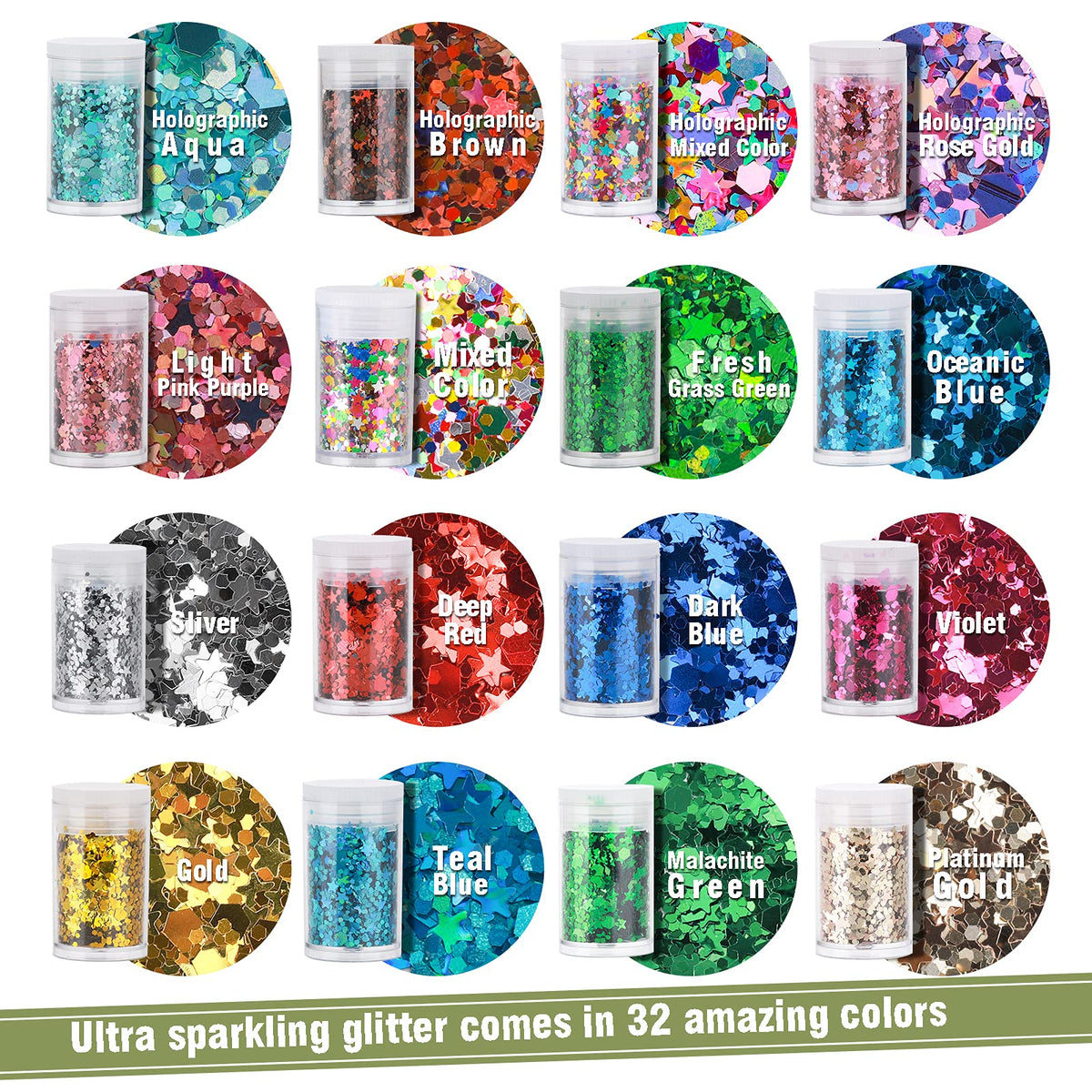 Teenitor glitter embedded on acrylic nail showing long-lasting sealed sparkle