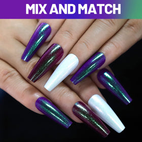Teenitor professional acrylic clipper and brush-on glue for precise application
