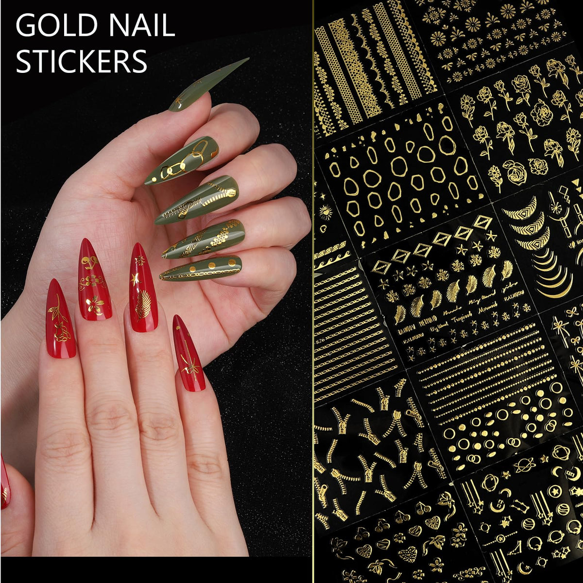 Teenitor finished nail design lifestyle shot demonstrating luxe finish