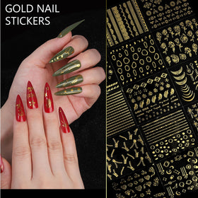 Teenitor finished nail design lifestyle shot demonstrating luxe finish