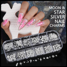 Teenitor finished Y2K layered nails demonstrating bold styling