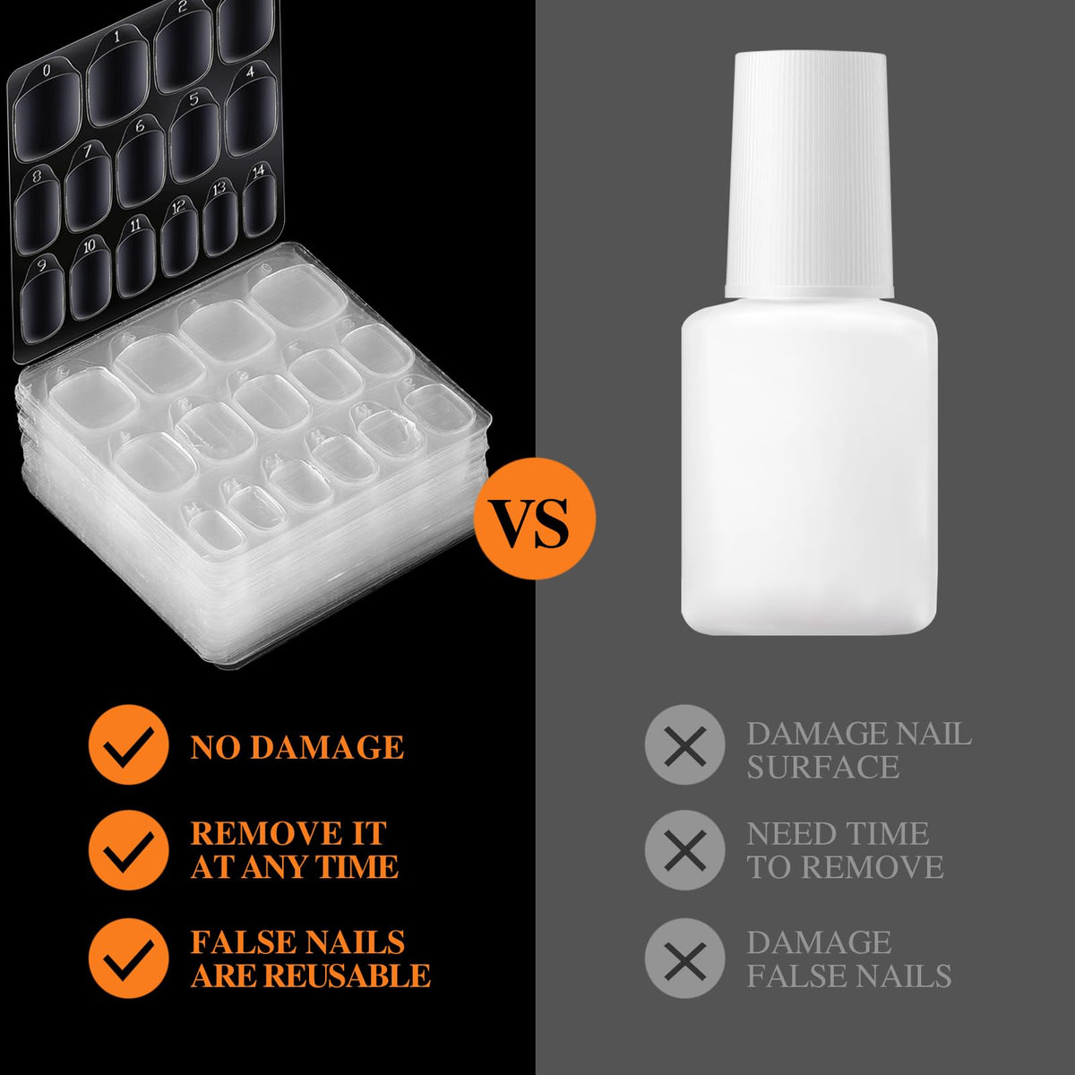 Teenitor removal soak demonstration showing easy warm-water softening for gentle removal