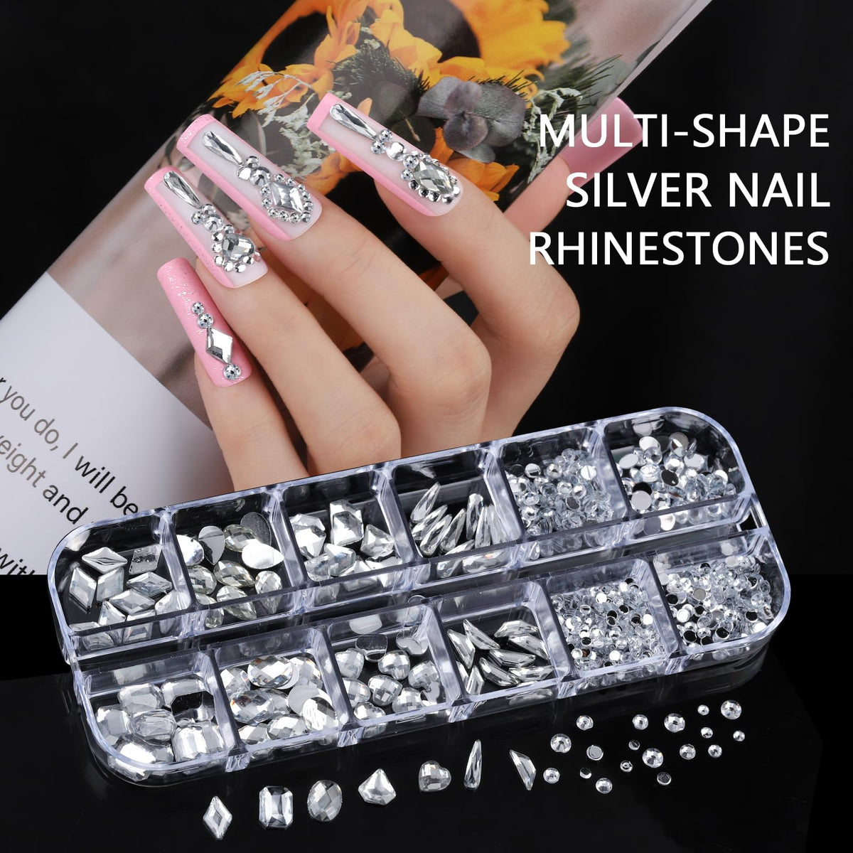 Teenitor detailed rhinestone facets adding sparkle and dimension