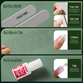 Teenitor short nails beside a coin to show scale and short square length