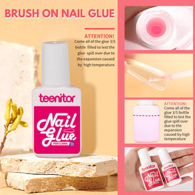 Teenitor numbered tip sizes visible to ensure accurate fitting for every natural nail