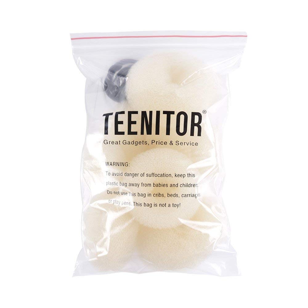 Teenitor kit in a travel pouch showing portability and on-the-go styling benefit