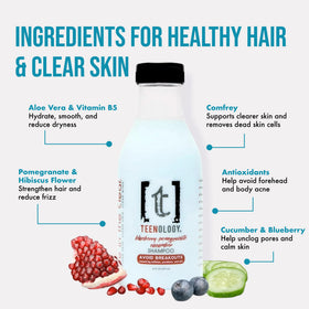 Teenology texture foam lather demonstrating gentle cleanse and low-residue benefit