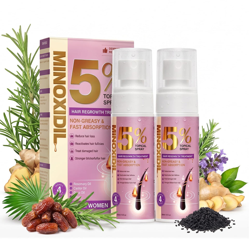 TEHAYSH front view of both 60ml bottles showing package benefit