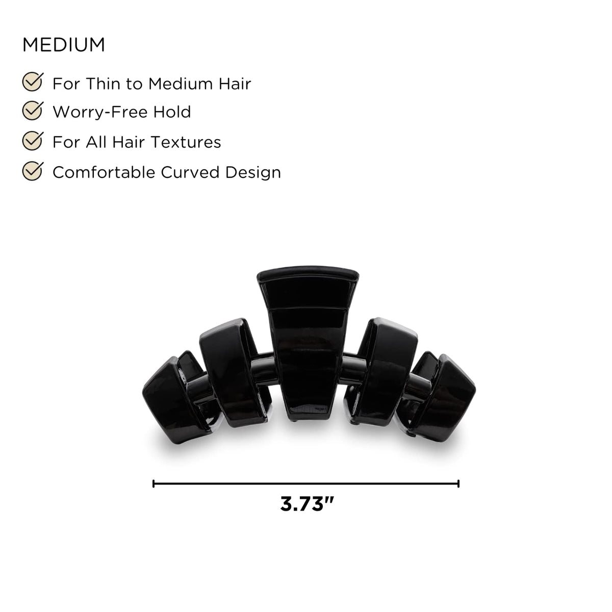 Teleties curved profile close-up illustrating comfortable fit against head