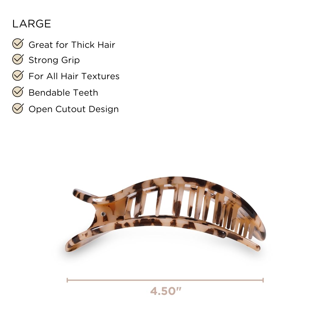 TELETIES detailed close-up of bendable teeth and hinge for durability benefit