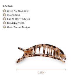 TELETIES detailed close-up of bendable teeth and hinge for durability benefit