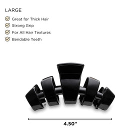 TELETIES curved profile close-up demonstrating comfortable fit along the head