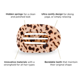 TELETIES side profile curved design, shows comfort when leaning back