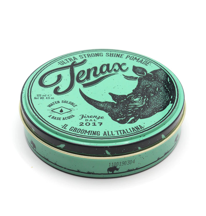 Tenax jar front label showing brand and strong-hold benefit