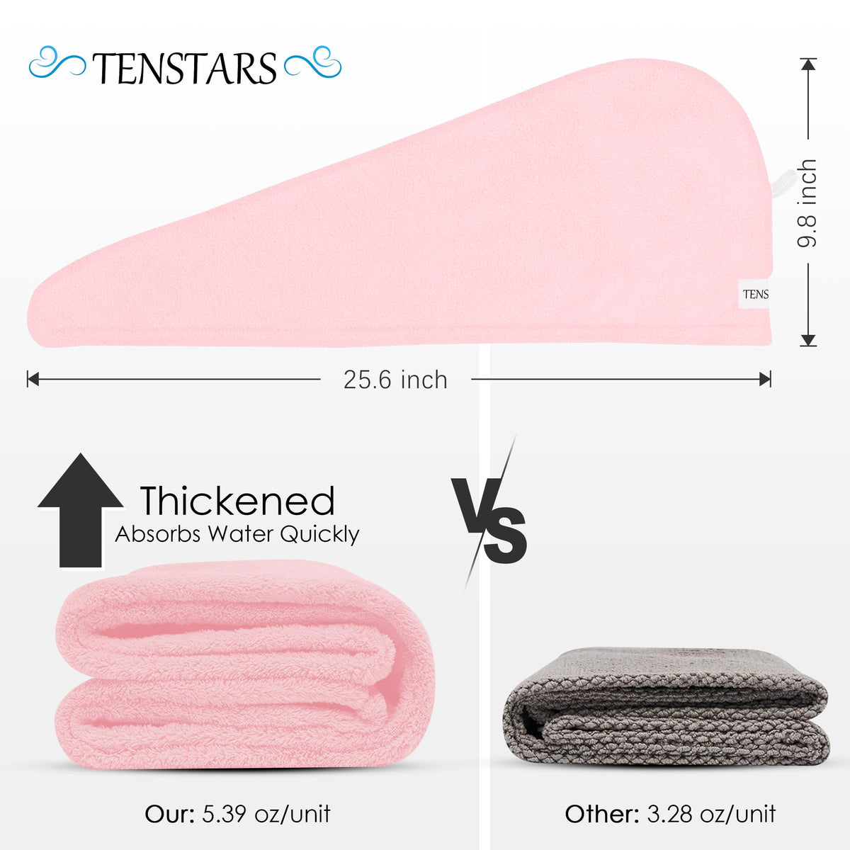 TENSTARS wraps packed in gym bag, ideal for travel and quick-dry routines
