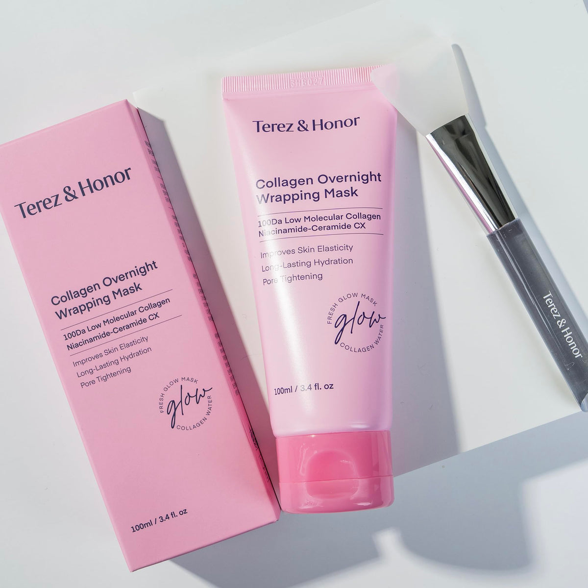 TEREZ & HONOR before and after images showing improved radiance