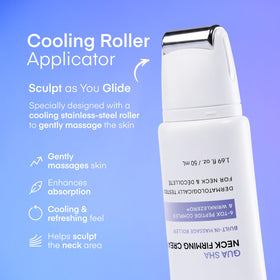 TEREZ & HONOR smooth cream texture demonstrating easy absorption