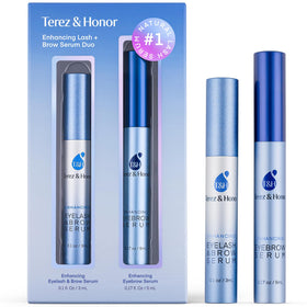 Terez & Honor duo front packaging showing both bottles and brand — tidy travel-ready set