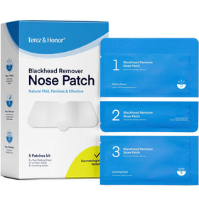 TEREZ & HONOR front packaging showing kit and benefit of easy blackhead care