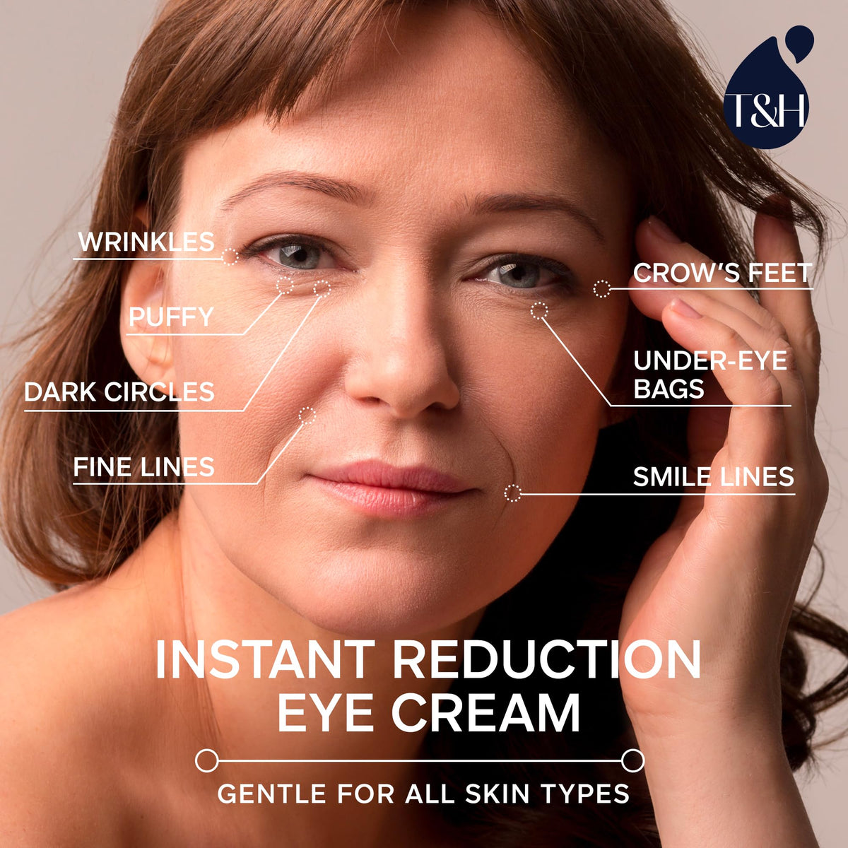 TEREZ & HONOR ingredient label close-up highlighting supportive anti-aging components