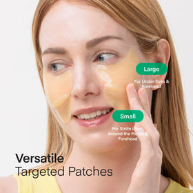 TEREZ & HONOR patches on vanity with application tools for easy use