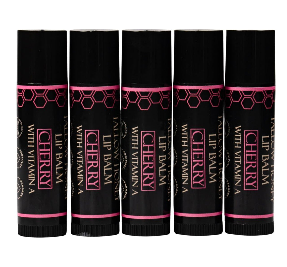 Terra Lotus front packaging cherry flavor showing five tubes for value and convenience