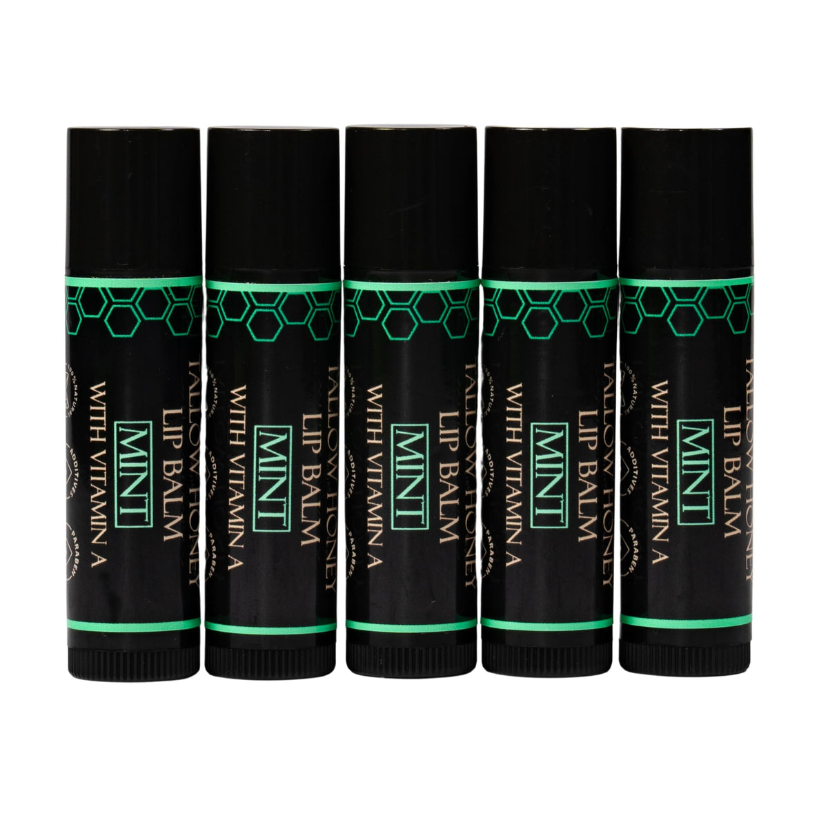 Terra Lotus front packaging showing five mint tubes and benefits