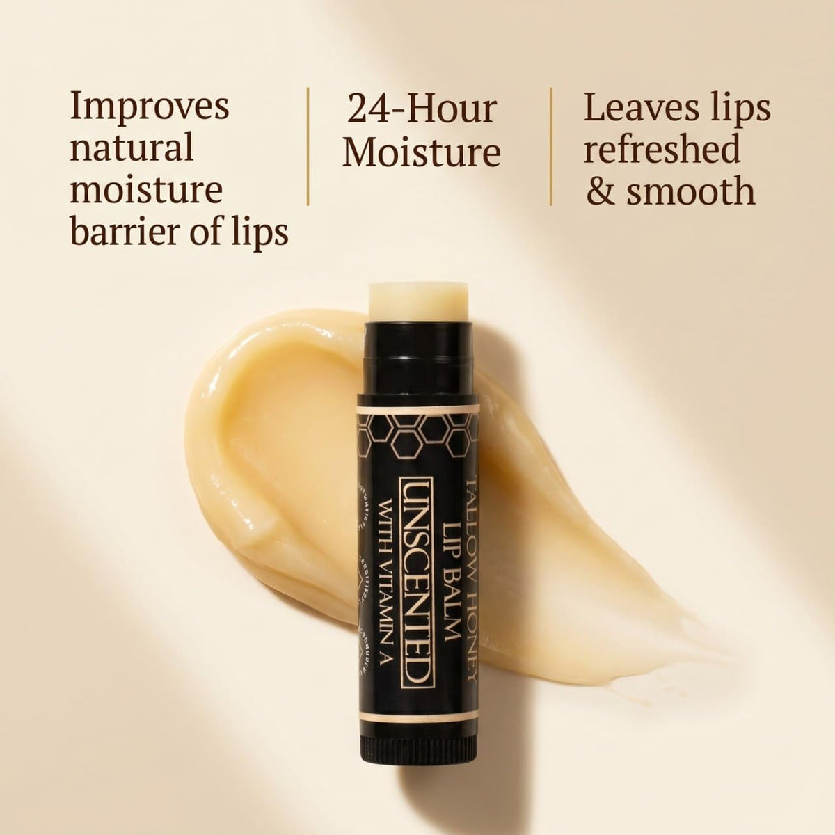 Terra Lotus texture close-up highlighting smooth balm surface and creamy spread