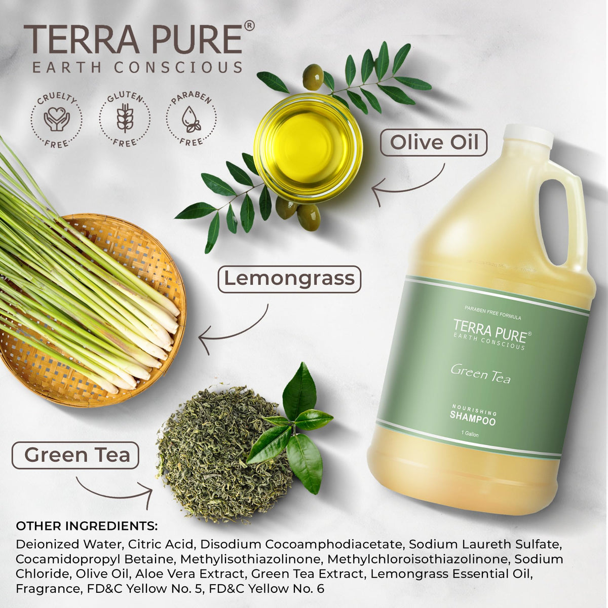Terra Pure gallon installed near a dispenser in a guest bathroom for quick refills