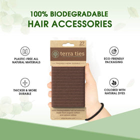 Terra Ties held in hand showing size and scale for easy everyday carry