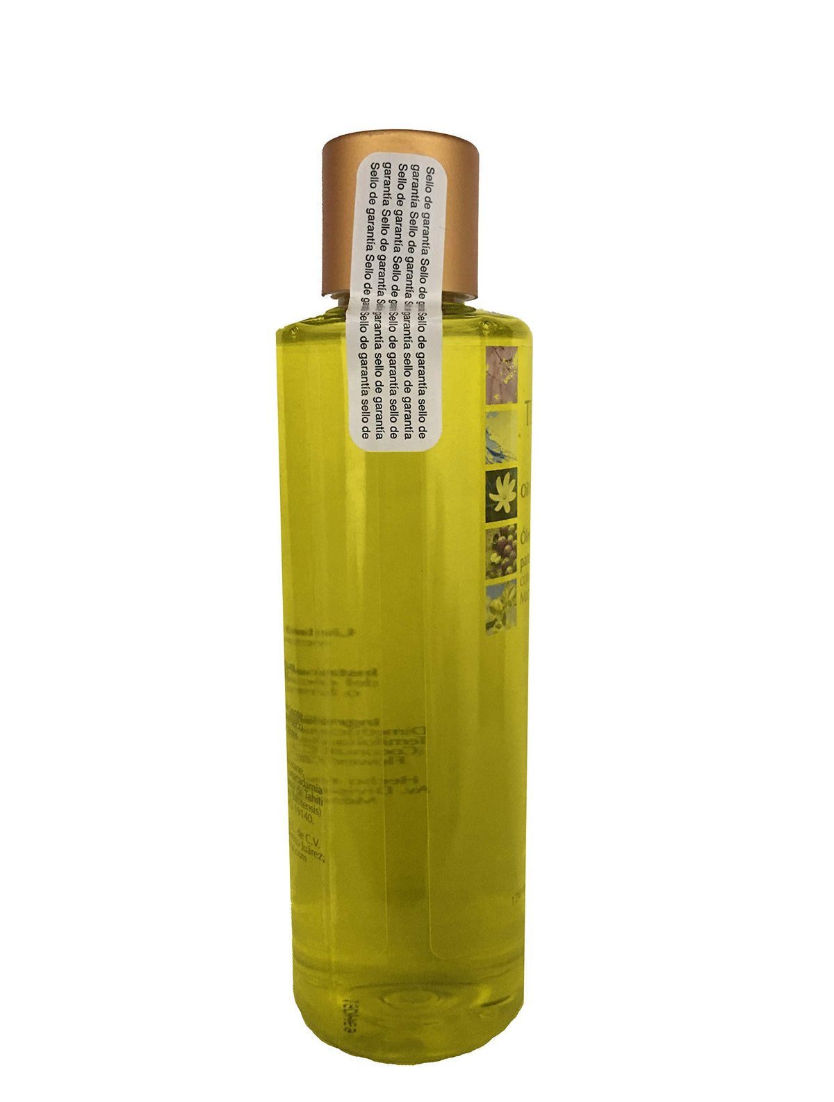 Terramar Oleo bottle in hand to show scale and convenient travel-friendly size benefit