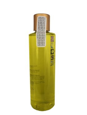 Terramar Oleo bottle in hand to show scale and convenient travel-friendly size benefit