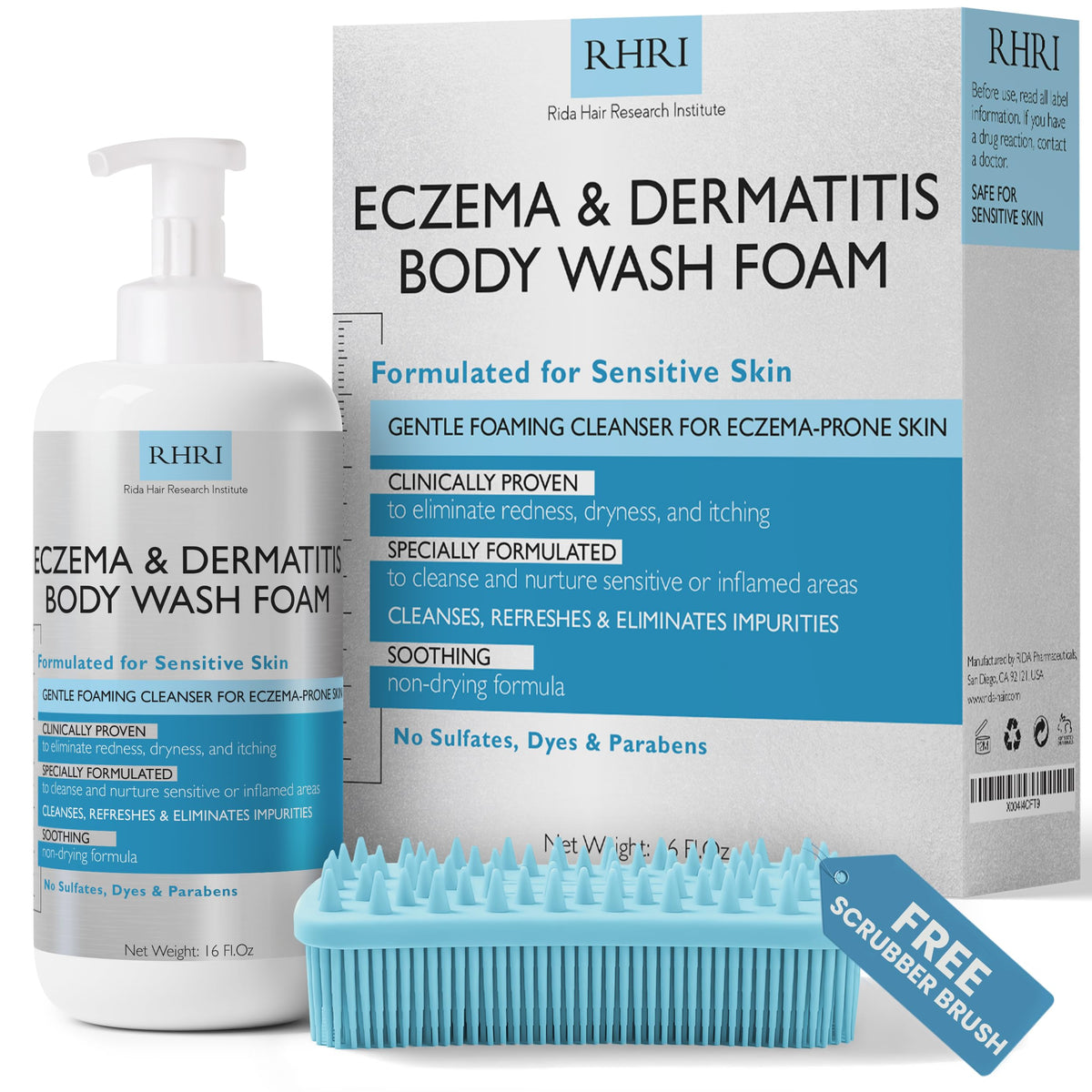 Terramed Just Think Comfort front bottle showing gentle formula benefit
