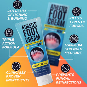 Terramed Just Think Comfort on bathroom shelf suggesting daily foot-care routine