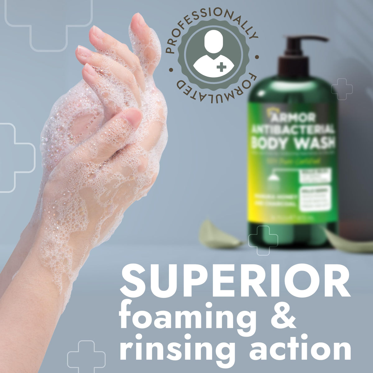 Terramed Just Think Comfort manuka honey pour showing hydration benefit
