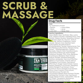 Terramed Just Think Comfort scrubber brush detail for deeper cleanse benefit