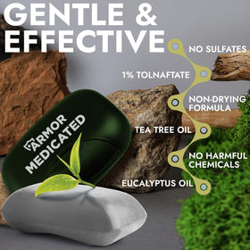 Terramed Just Think Comfort soap in travel case for hygienic storage