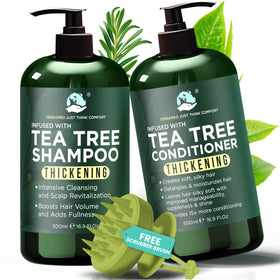 Terramed Just Think Comfort front packaging showing the tea tree duo and benefits