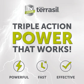 terrasil soap in hand demonstrating gentle application and use