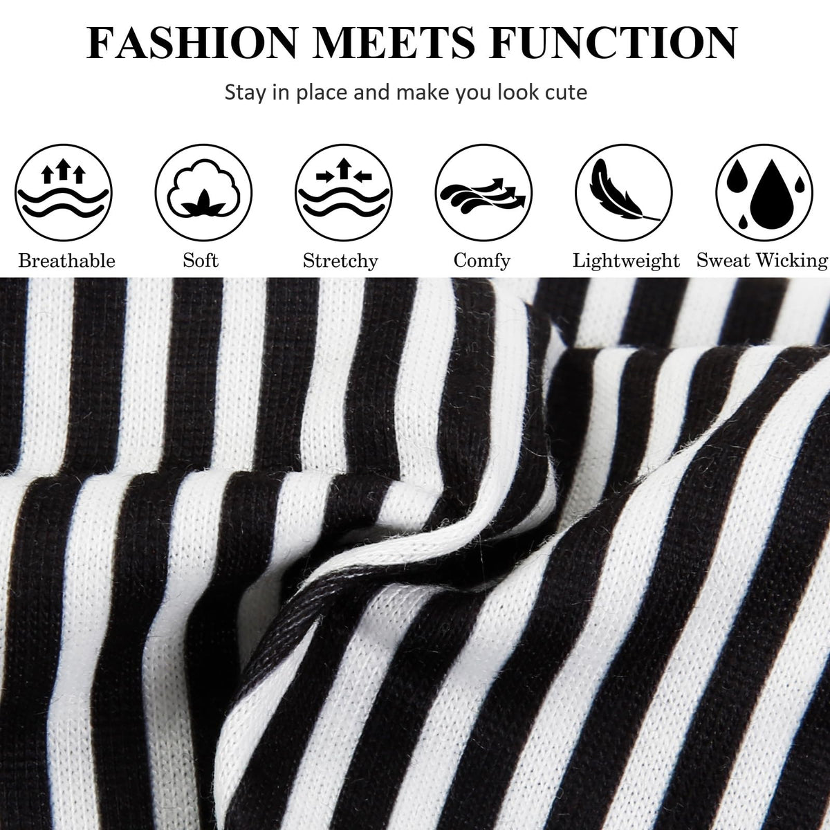 TERSE hands stretching headband fabric, elastic stretch for universal fit