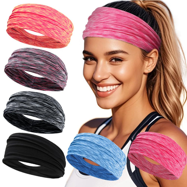 TERSE front view of 6-pack headbands showing color variety and convenience