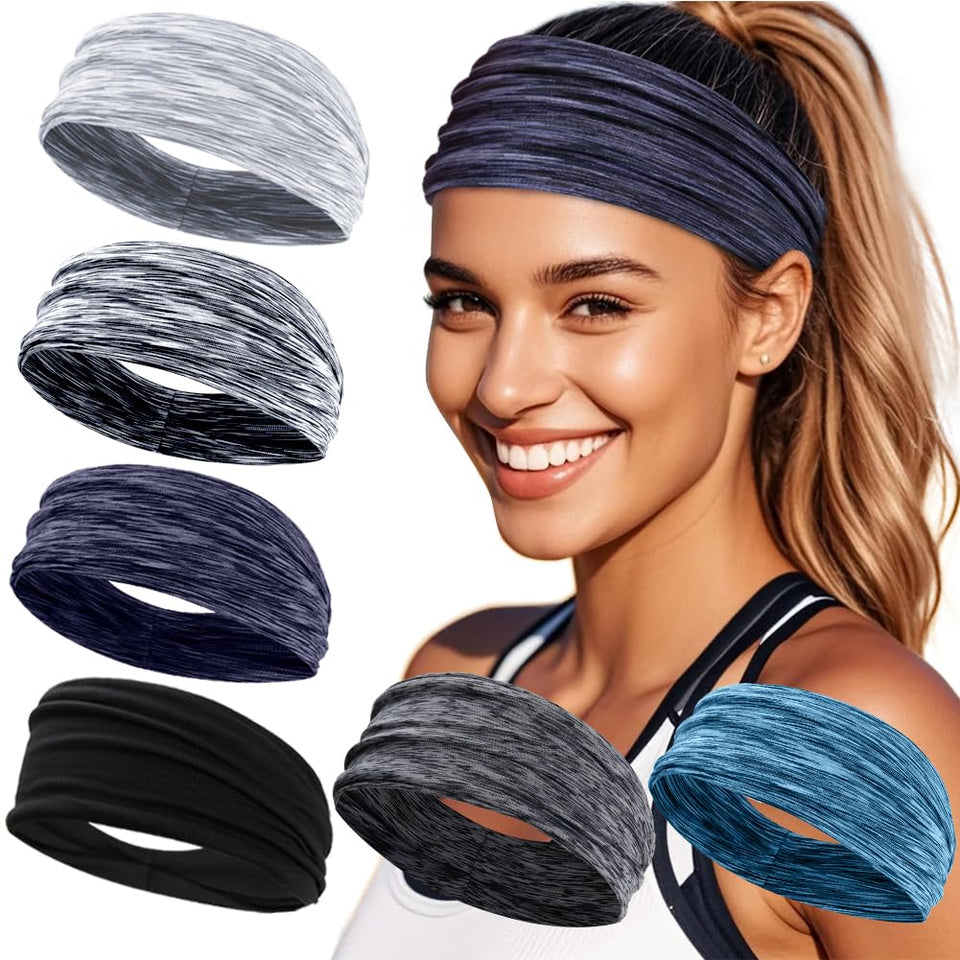 TERSE front view of 6-pack headbands showing colors and packaging for quick choice