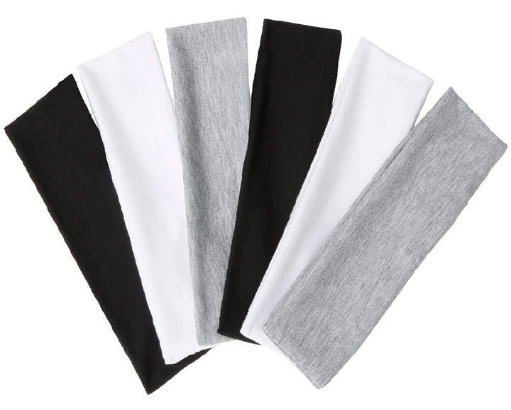 TERSE front view of six-pack headbands showing colors and compact packaging benefit